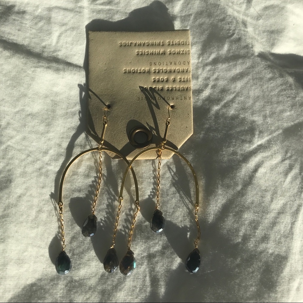 Anthropologie Raina Drop Earrings